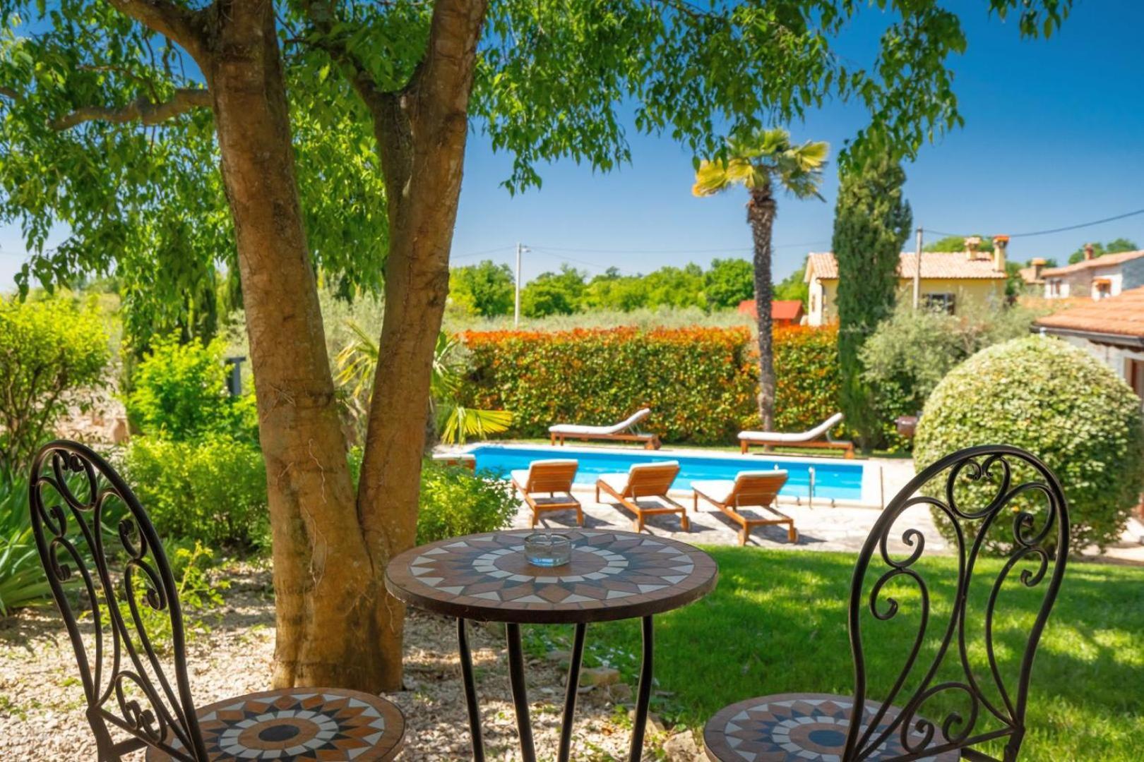 Rustic Villa Cehici With Pool In Sveti Lovrec Jehnici Esterno foto