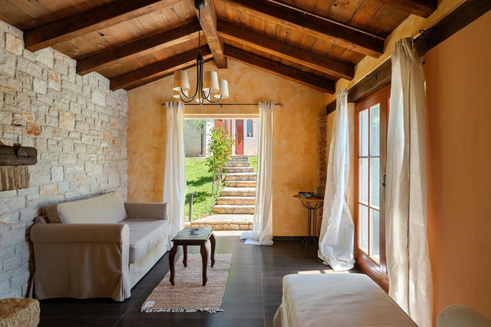 Rustic Villa Cehici With Pool In Sveti Lovrec Jehnici Esterno foto